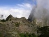 First view of Machu Picchu